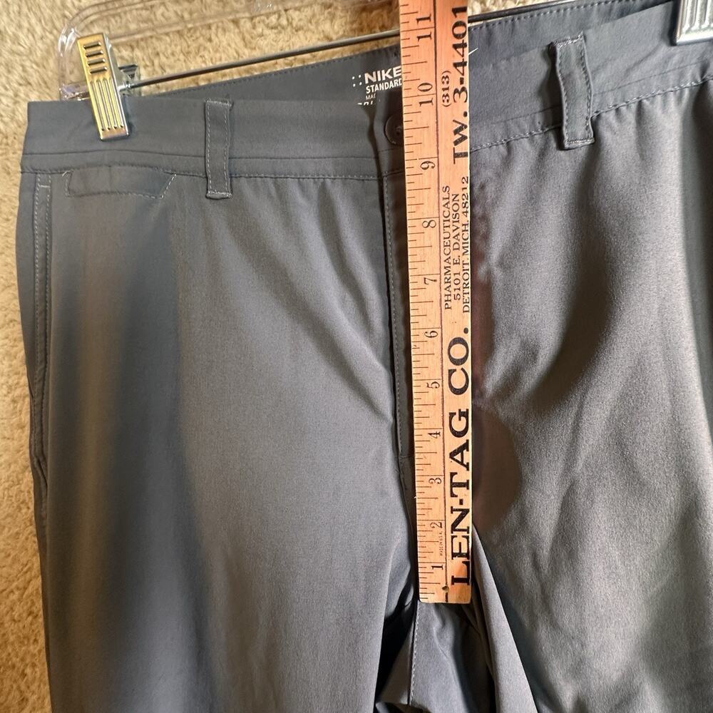 Nike Golf Pants‎ Mens 32x30 Dri-Fit Standard Fit Performance Chino Slacks Gray - Picture 13 of 14